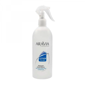 Мицеллярный лосьон для подготовки кожи к депиляции Aravia Professional