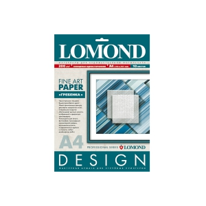 Бумага Lomond 0918041 A4/200г/м2/10л. глянцевая Кожа для струйной печати ярко-белая дизайнерская