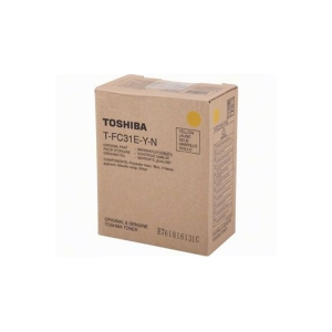 Тонер-картридж TOSHIBA T-FC31EYN (жёлтый, 10 700 стр) для e-STUDIO 211c, 311c, 2100c, 3100c