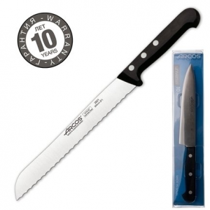 Нож кухонный для хлеба 20 см ARCOS Universal 2821-B