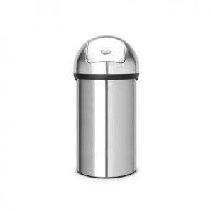 Мусорный бак с нажимной крышкой (60 л), 40х82 см, матовый 484520 Brabantia
