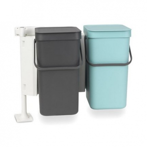 Набор ведер для мусора Sort&Go (12 л), 48х33.5х46 см, 2 шт. 109980 Brabantia