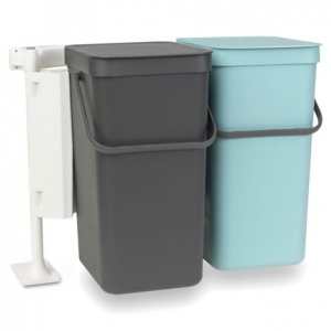 Набор ведер для мусора Sort&Go (16 л), 50х36х46 см, 2 шт. 110023 Brabantia