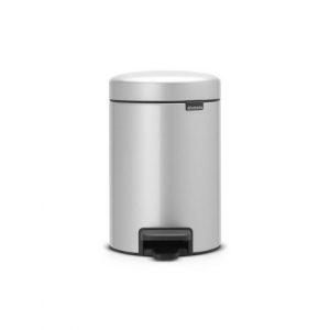 Мусорный бак с педалью newIcon (3л), 26.4х17х23.5см, серый 113260 Brabantia