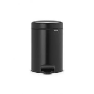 Мусорный бак с педалью newIcon (3л), 26.4х17х23.5см, черный 113321 Brabantia