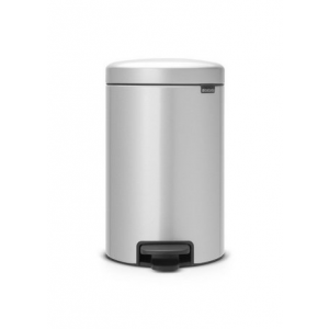 Мусорный бак с педалью newIcon (12л), 40х24х32.5см, серый 113680 Brabantia