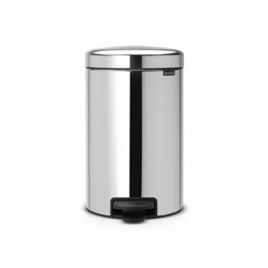 Мусорный бак с педалью newIcon (12 л), 40х24х32.5 см, стальной 113888 Brabantia
