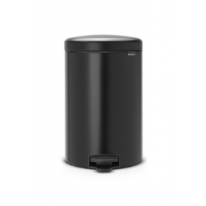 Мусорный бак с педалью newIcon (20л), 46х29х33.5см, черный 114106 Brabantia