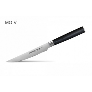 Нож кухонный стальной стейковый Samura Mo-V SM-0031/K