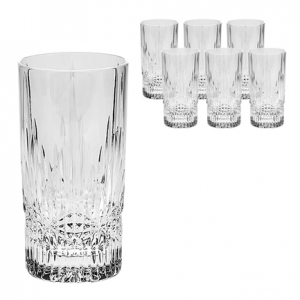 Стакан для воды Vibes (350 мл), 6 шт. 990/20105/0/24355/350-609 Crystal Bohemia