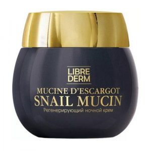 Librederm Регенерирующий ночной крем для лица, 50 мл (Librederm, Муцин улитки)