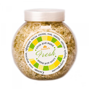 Спивакъ Соль для ванн "Fresh", 600 гр (Спивакъ, Уход за телом)