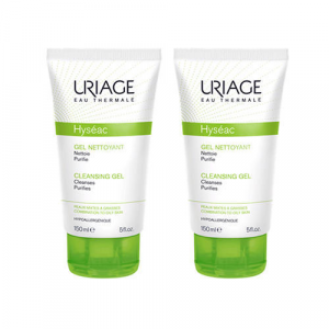 Uriage Мягкий очищающий гель Исеак, 2х150 мл (Uriage, Hyseac)