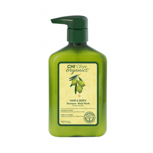 Chi Шампунь Olive Organics для волос и тела, 340 мл (Chi, Olive Nutrient Terapy)