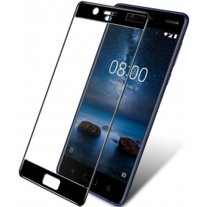 Защитное стекло PERO Full Screen для Nokia 2 черное