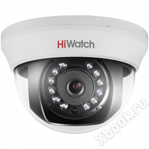 Купольная HD-TVI видеокамера для помещений Hiwatch DS-T101 (6мм)
