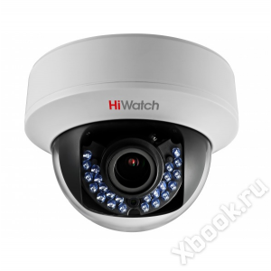 Купольная HD-TVI видеокамера для помещений Hiwatch DS-T107 (2,8-12мм)