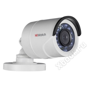 Камера HiWatch DS-T100 (3.6mm) 1Мп уличная цилиндрическая HD-TVI с ИК-подсветкой до 20м 1/4" CMOS матрица; объектив