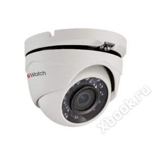 Камера HiWatch DS-T103 (3.6mm) 1Мп уличная купольная HD-TVI с ИК-подсветкой до 20м 1/4" CMOS матрица; объектив