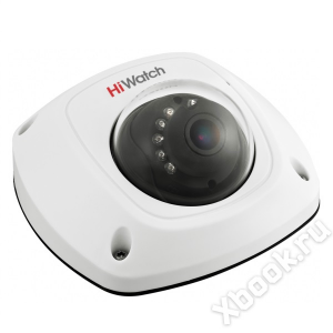 Купольная HD-TVI компактная видеокамера для помещений Hiwatch DS-T251 (6мм)