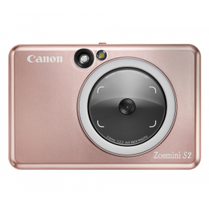 Камера и принтер моментальной печати Canon Zoemini S2, розовое золото 4519C006