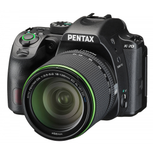 Зеркальный фотоаппарат PENTAX K-70 kit DA 18-135 WR