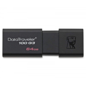 Флешка USB KINGSTON DataTraveler 100 G3 64Гб USB3.0 (dt100g3/64gb)