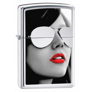 Зажигалка Zippo Sunglasses High Polish Chrome 28274