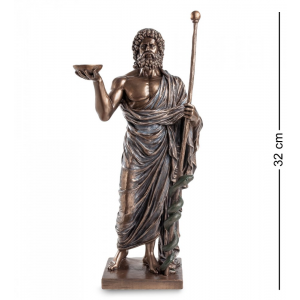 Статуэтка "Асклепий бог медицины и врачевания" Veronese