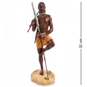 Статуэтка "Воин племени Масаи" Veronese
