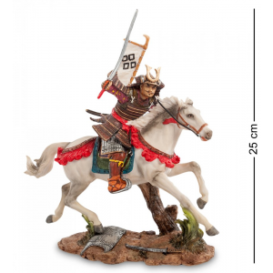 Статуэтка "Самурай на белом коне" Veronese