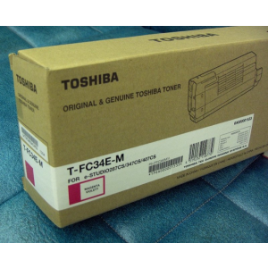 Тонер-картридж TOSHIBA T-FC34EM для e-STUDIO 287CS, 347CS, 407CS (пурпурный, 11 500 стр)
