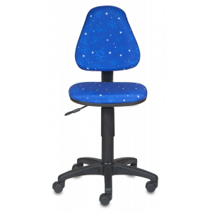 Кресло компьютерное Бюрократ KD-4/Cosmos, синий космос