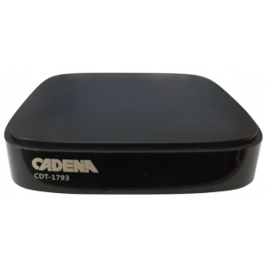 Цифровой телевизионный DVB-T2 ресивер CADENA CDT-1793