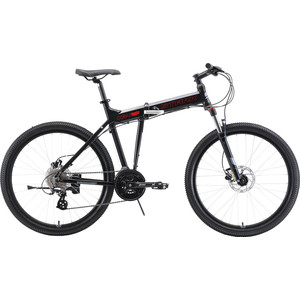 Велосипед Stark 19 Cobra 26.3 HD (2019) черный/красный/серый 20''