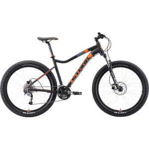 Велосипед Stark Tactic 27.5 + HD (2019) черный/оранжевый 17''