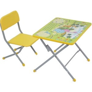 Комплект детской мебели Фея Фея досуг №101 Динозаврики, (стол+стул) GL000385200