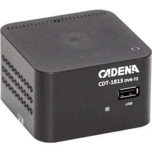 Цифровой телевизионный DVB-T2 ресивер CADENA CDT-1813