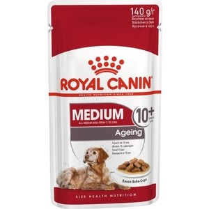 Пауч Royal Canin Medium Ageing 10+ Sause-Sobe кусочки в соусе собе для собак средних пород старше