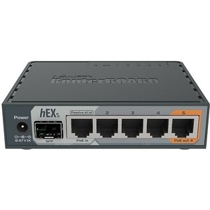 Роутер MikroTik hEX S RB760iGS (1x SFP 5x Ethernet PoE USB microSD)
