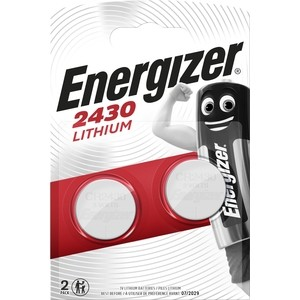 Батарейка ENERGIZER Lithium CR2430 (2 шт) 3V
