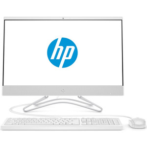 Моноблок HP 22-c0010ur white (Pen J5005/4Gb/500Gb/DVD-RW/VGA int/DOS) (4HE00EA)