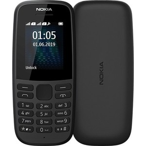 Мобильный телефон Nokia 105 DS 2019 (TA-1174) black