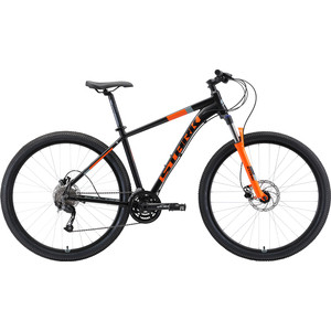 Велосипед Stark Router 29.4 HD (2019) чёрный/оранжевый/серый 22''