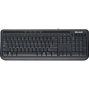 Комплект Клавиатура мышь проводная Microsoft Wired Desktop 600 USB APB-00011
