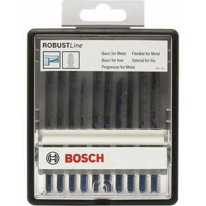 Набор пилок для лобзика Bosch 10шт по металлу Robust Line Metal Expert (2.607.010.541)