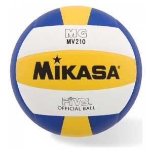 Мяч волейбольный Mikasa MV210, бел размер 5