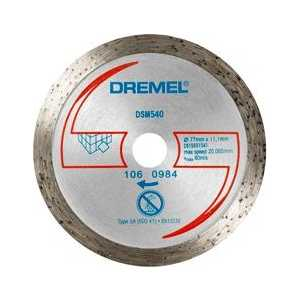 Алмазный отрезной диск для плитки Dremel DSM540 для DSM20 2615S540JA