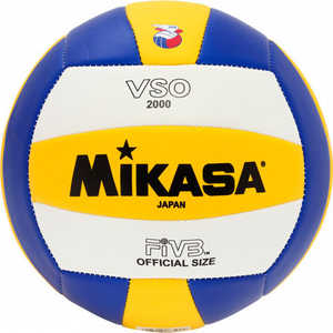 Мяч волейбольный Mikasa VSO2000, бел-жел-син размер 5