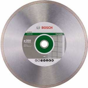 Круг алмазный Bosch Best for ceramic 350x25.4/30 корона сплошной(2.608.602.640)